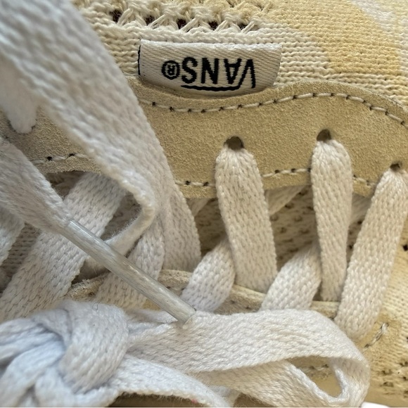 Vans Women's White Knit Sneakers - Picture 10 of 10